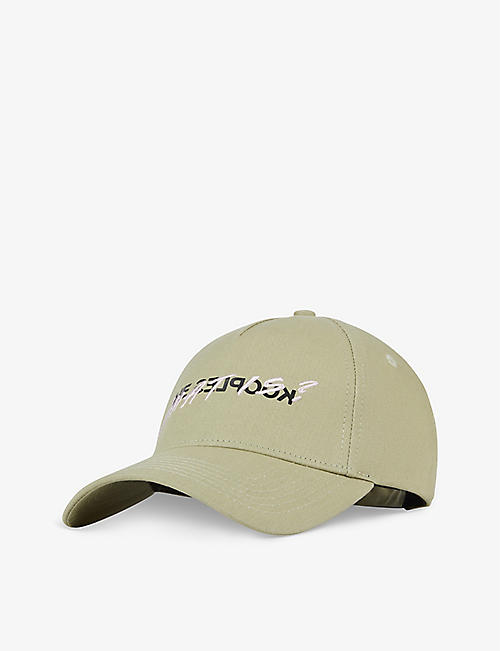 THE KOOPLES: Logo-embroidered curved-visor cotton cap