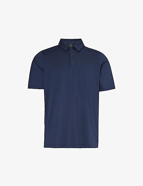 LULULEMON: Evolution short-sleeved recycled-nylon-blend polo shirt