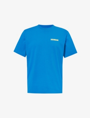 ICECREAM: We Serve It Best graphic-print cotton-jersey T-shirt