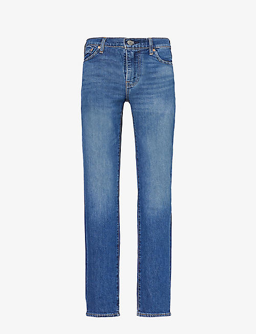 LEVIS: 511 slim-fit low-rise straight-leg stretch-denim jeans