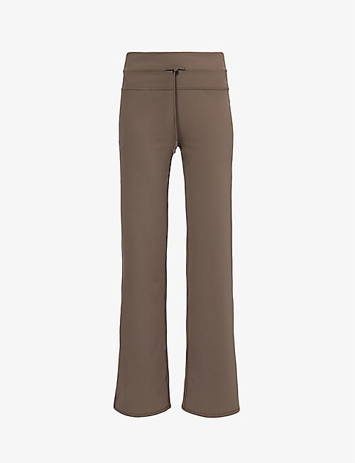 VUORI: Daily wide-leg mid-rise stretch-woven trousers