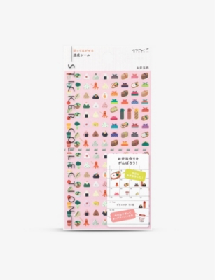 MIDORI: Lunch Box sticker collection