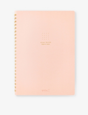 MIDORI: Ring-bound dot-grid A5 notebook 21.8cm