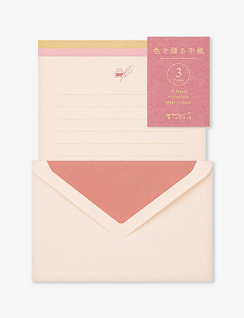 MIDORI: Letter Set 915 Giving A Colour lettering set