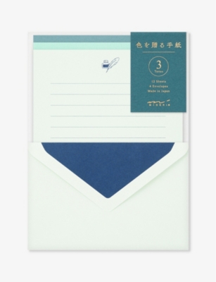 MIDORI: Letter Set 917 Giving A Color letter set
