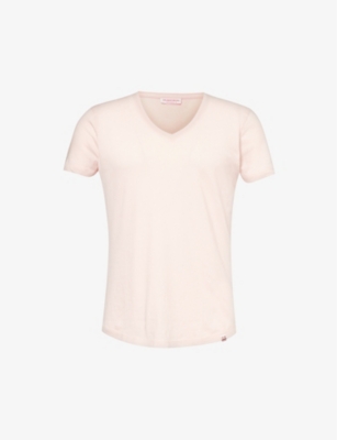 ORLEBAR BROWN: Logo-tab regular-fit cotton-jersey T-shirt