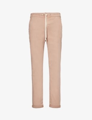 PAIGE: Fraser elasticated-waist tapered-leg stretch-woven trousers