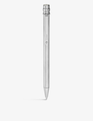 CARTIER: Santos de Cartier small palladium-finish metal ballpoint pen
