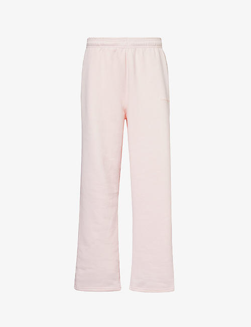 SISTERS & SEEKERS: Branded relaxed-fit cotton-blend jogging bottoms