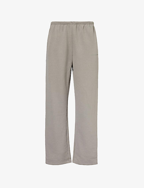 SISTERS & SEEKERS: Series branded cotton-blend jogging bottoms