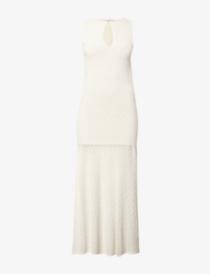BEC & BRIDGE: Aurora cut-out knitted maxi dress