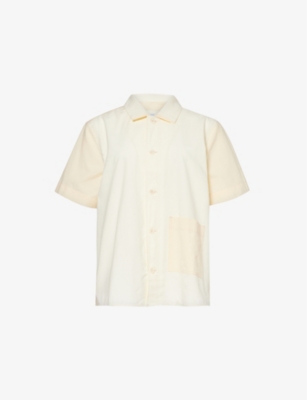 HAY: Outline relaxed-fit short-sleeve cotton pyjama shirt