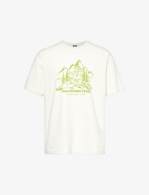 THE NORTH FACE: Nature branded-print cotton-jersey T-shirt