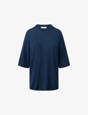 LOVECHILD: Tessa oversized merino-wool T-shirt