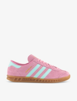ADIDAS: Hamburg low-top suede trainers