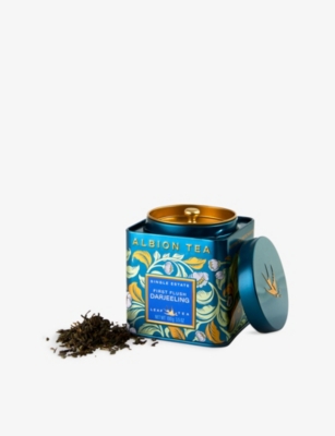 ALBION TEA: First Flush Darjeeling Black Tea Tin 100g