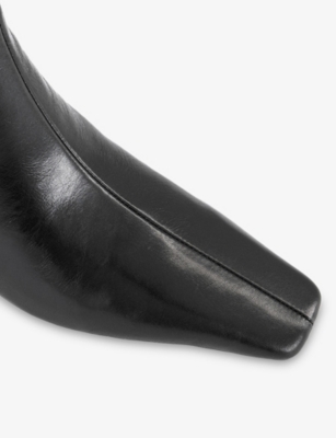 TONY BIANCO: Estelle Leather Heeled Ankle Boots