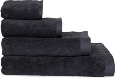 SELFRIDGES Charcoal towels