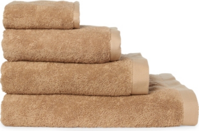 SELFRIDGES Caramel towels