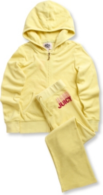 JUICY COUTURE Triple logo tracksuit 7-14 years