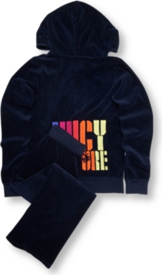 JUICY COUTURE Rainbow logo tracksuit 7-14 years