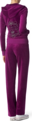 JUICY COUTURE Logo-back tracksuit