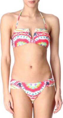 MARA HOFFMAN Pow Wow halterneck bikini