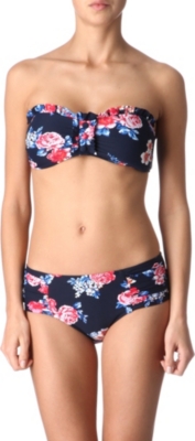 SEAFOLLY Rococo Rose bandeau bikini