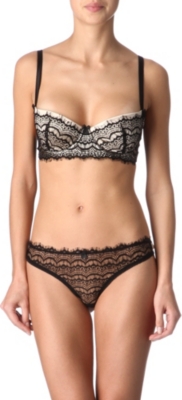 MIMI HOLLIDAY Bisou Bisou Pearl plunge bra range
