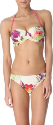 TED BAKER Orchid-print bikini