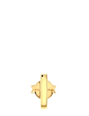 Gold Single Bar Stud