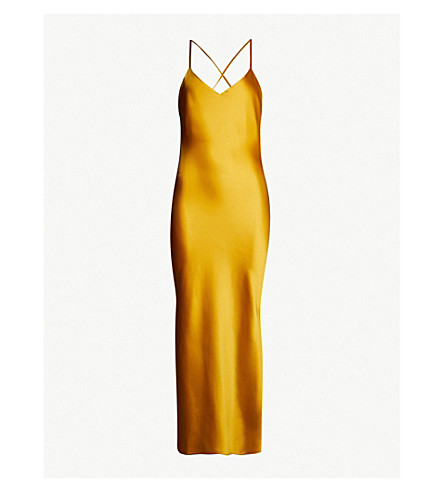 Gold Slip Dress