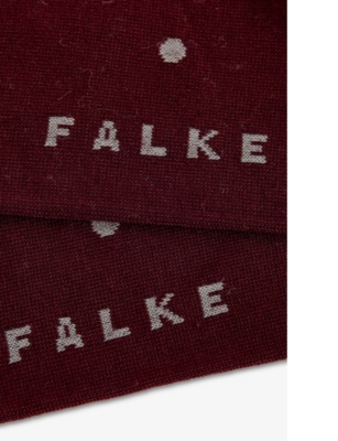 FALKE: Dot cotton-blend socks