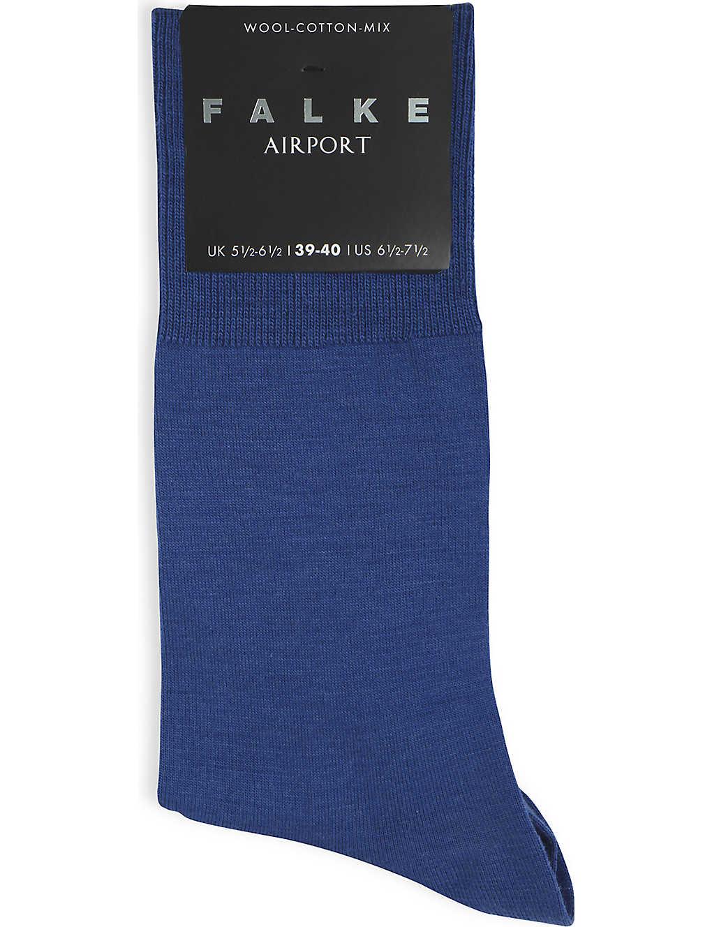 Falke Airport Knitted Socks In Sapphire