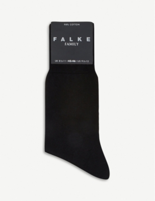 Shop Falke Men's Black Firenze Socks