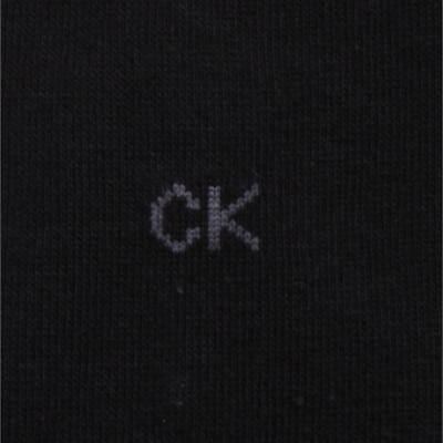 CALVIN KLEIN: Pack of three flat-knit socks