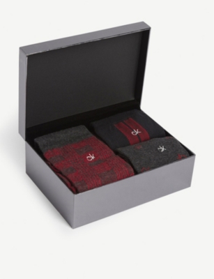 CALVIN KLEIN - Set of three socks gift 