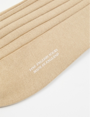 Sea Island organic cotton socks
