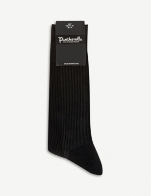 PANTHERELLA - Short ribbed cotton socks | Selfridges.com