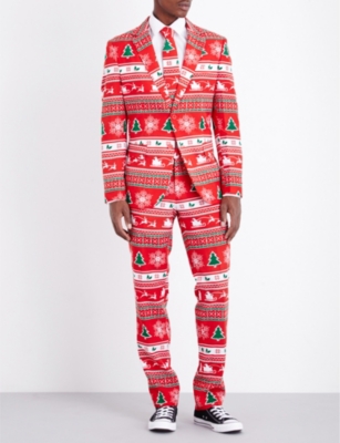 OPPOSUITS - Winter Wonderland regular-fit woven suit | Selfridges.com