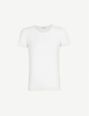 HANRO: Cotton Superior cotton-blend T-shirt