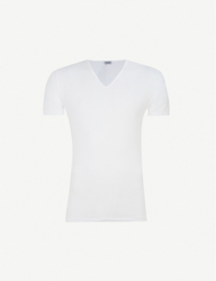 ZIMMERLI: Pure comfort v-neck t-shirt