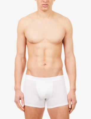 Zimmerli Pureness Micro Modal Trunks In White 01