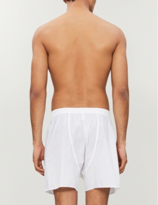 ZIMMERLI WOVEN COTTON BOXER SHORTS