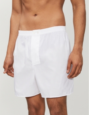 ZIMMERLI WOVEN COTTON BOXER SHORTS