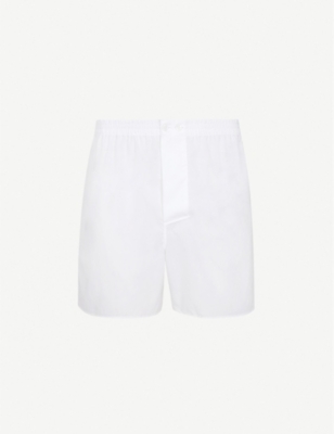 ZIMMERLI WOVEN COTTON BOXER SHORTS