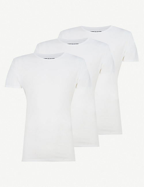 TOMMY HILFIGER: Stretch-cotton T-shirt set