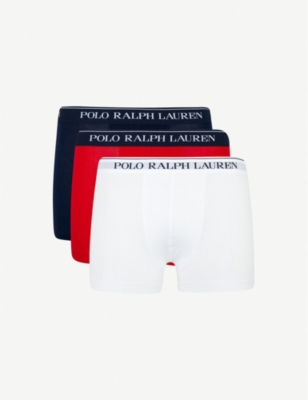 Reiss Blue Multi Calvin Klein Underwear 3 Pack Trunks