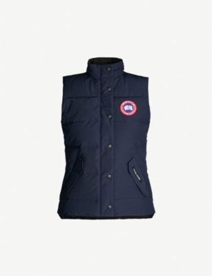 canada goose gilet grey