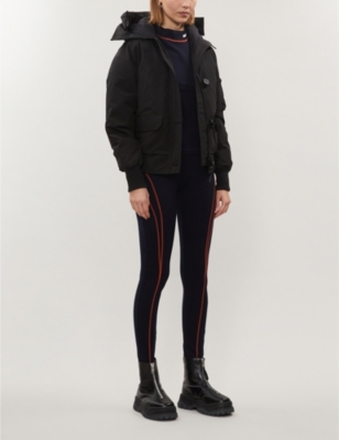 CANADA GOOSE: Chilliwack funnel-neck shell-down bomber jacket
